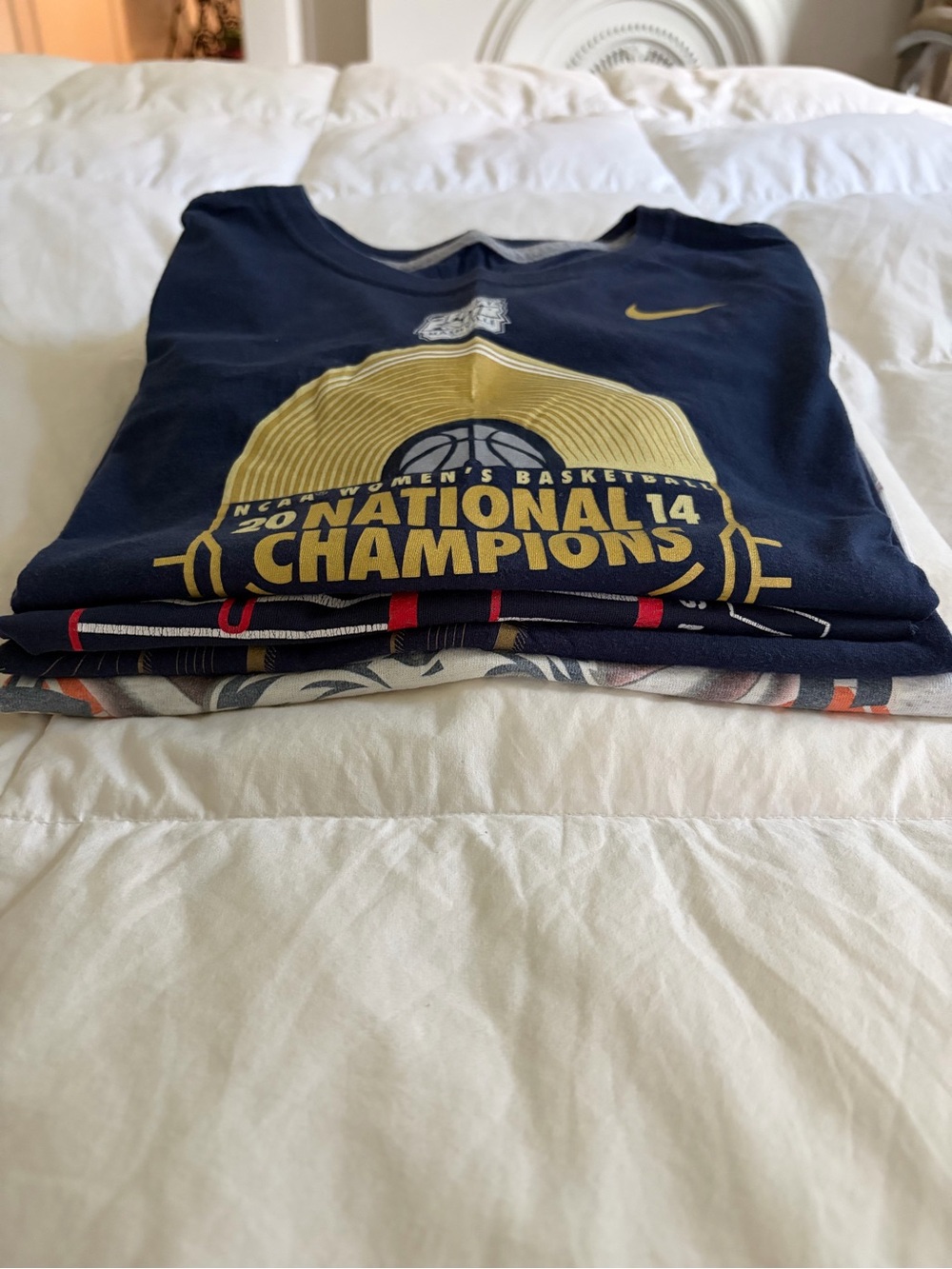 Assorted Nike/Champion UCONN Lady Huskies tshirts from 2004-2016